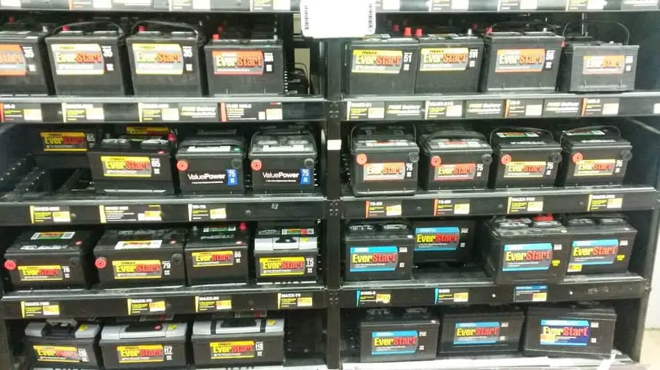 wall of batteries 1