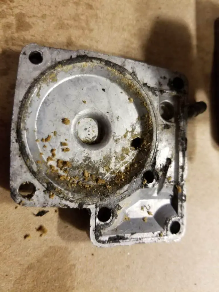 bad gas in a carburetor