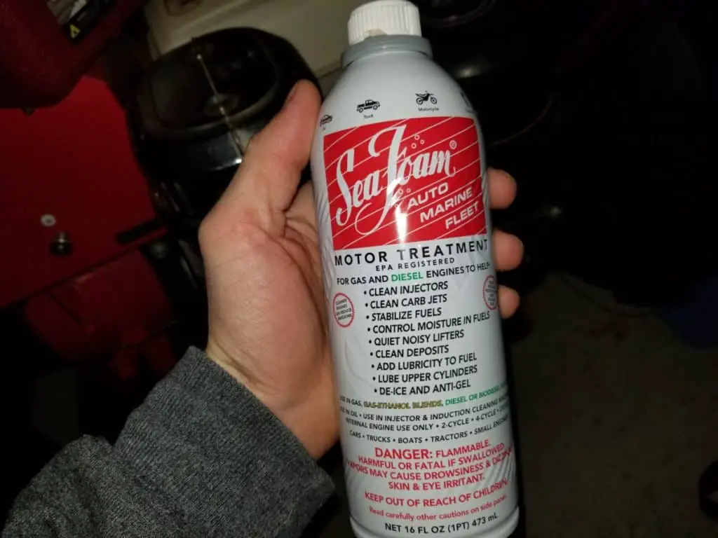 seafoam to keep gas in generator from going bad