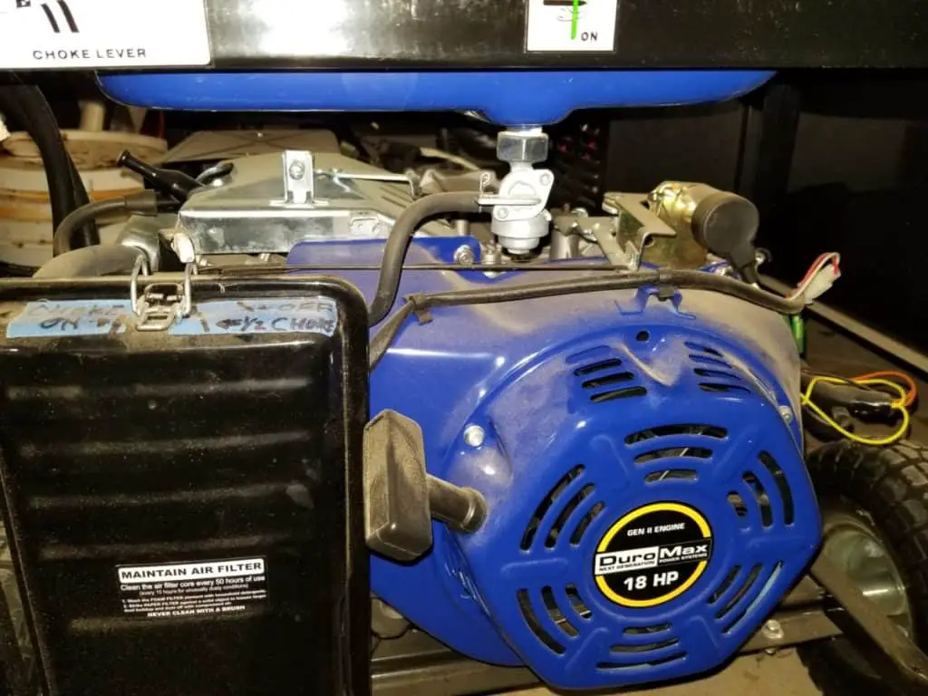 image of my generator that is used to power my well during a power outage and ensure that my water will work