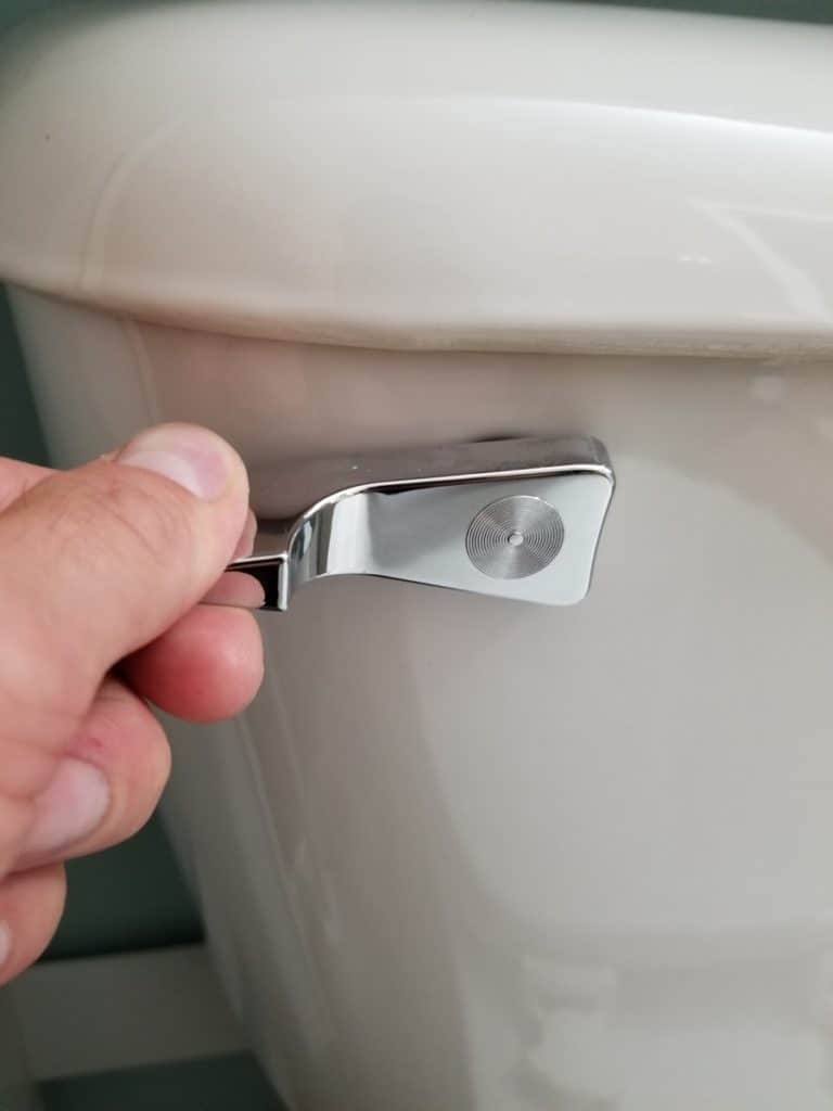 flush toilet without power