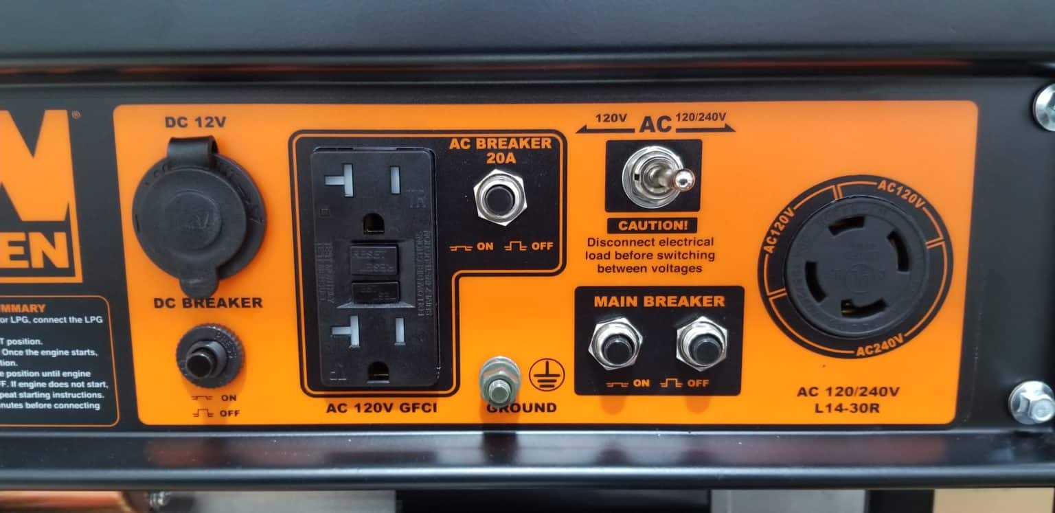 GFCI (GFI) Generator Keeps Tripping When Backfeeding House Home