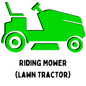 riding mower, lawn tractor