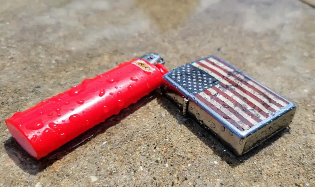 EASY DIY Waterproofing a BIC and Zippo Lighter Home Battery Bank