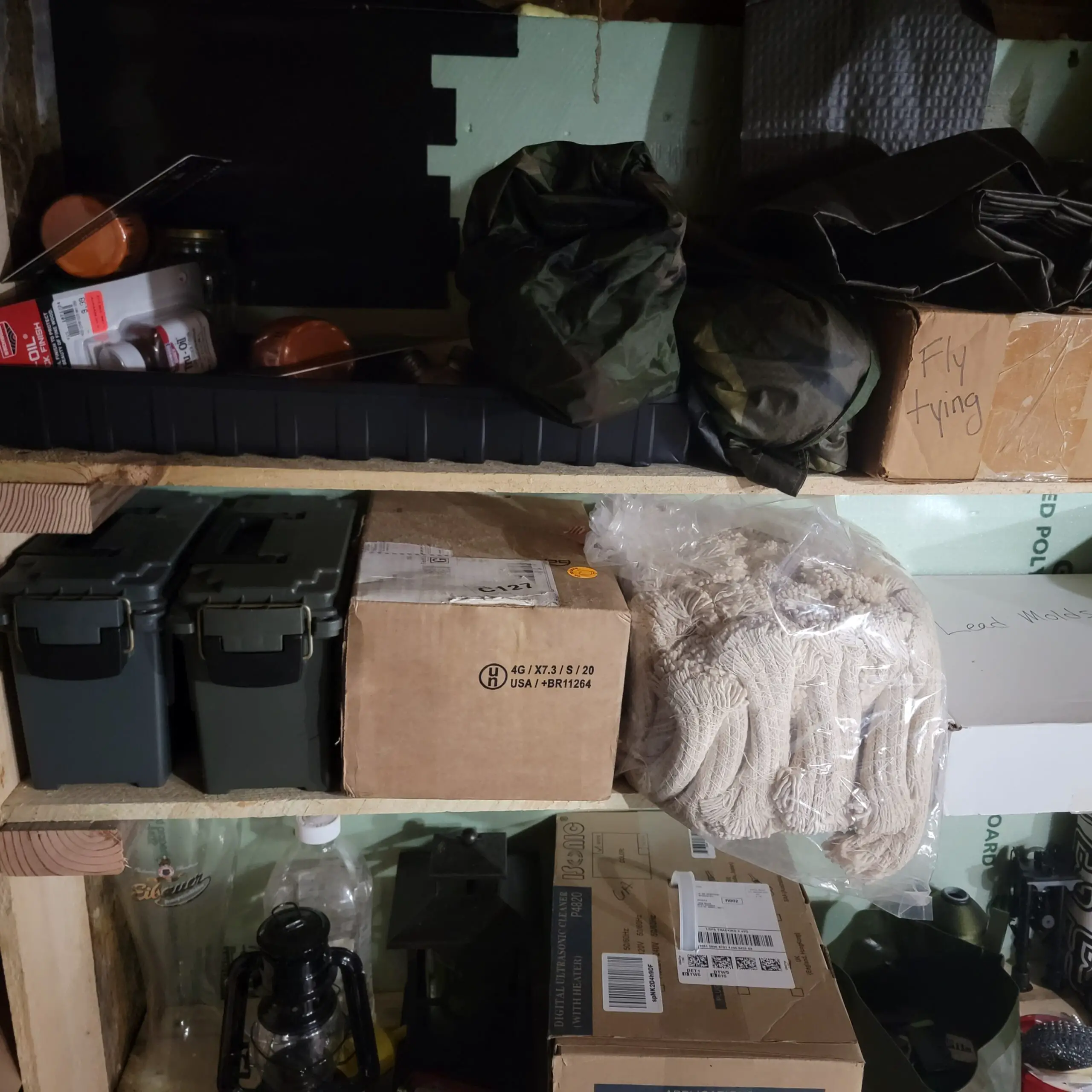 image of outdoor and prepping equipment